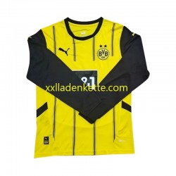 Fußballtrikot Borussia Dortmund Herren Heim 2024-2025 Langarm
