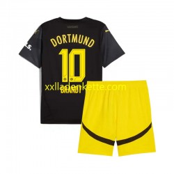 Fußballtrikot Borussia Dortmund Julian Brandt 10 Kinder Auswärts 2024-2025 Kurzarm