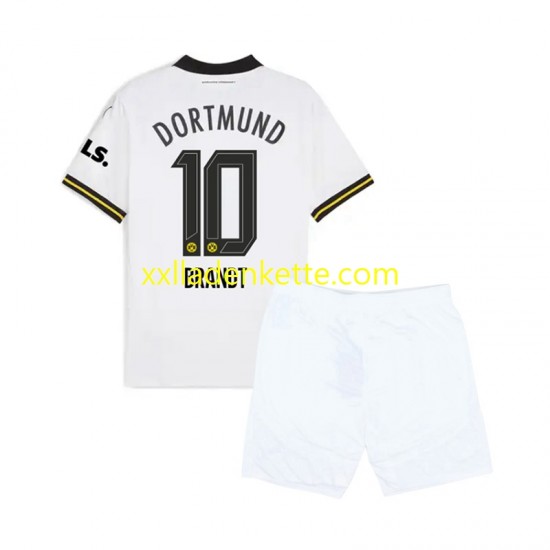 Fußballtrikot Borussia Dortmund Julian Brandt 10 Kinder Ausweich 2024-2025 Kurzarm