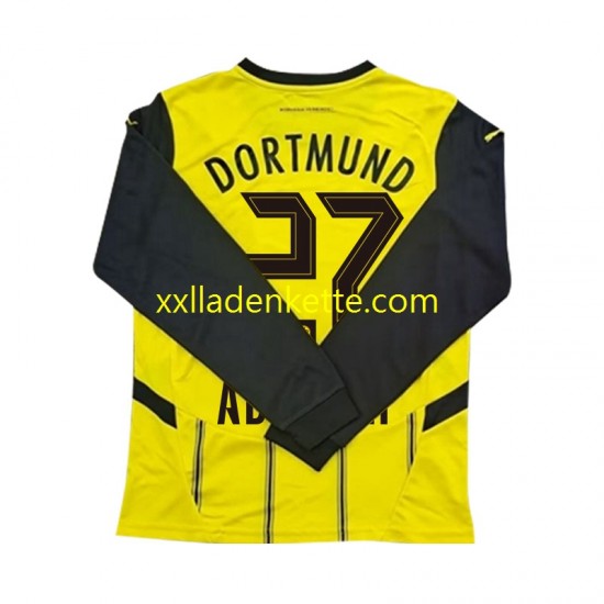 Fußballtrikot Borussia Dortmund Karim Adeyemi 27 Herren Heim 2024-2025 Langarm