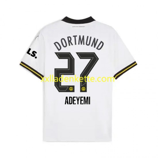 Fußballtrikot Borussia Dortmund Karim Adeyemi 27 Herren Ausweich 2024-2025 Kurzarm