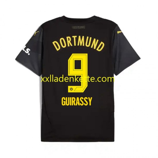 Fußballtrikot Borussia Dortmund Serhou Guirassy 9 Herren Auswärts 2024-2025 Kurzarm