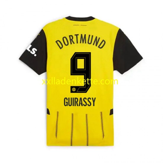 Fußballtrikot Borussia Dortmund Serhou Guirassy 9 Herren Heim 2024-2025 Kurzarm