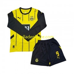 Fußballtrikot Borussia Dortmund Serhou Guirassy 9 Kinder Heim 2024-2025 Langarm
