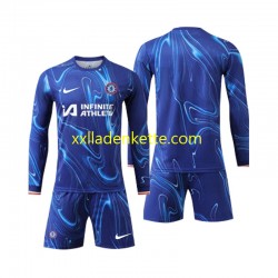 Fußballtrikot Chelsea Kinder Heim 2024-2025 Langarm