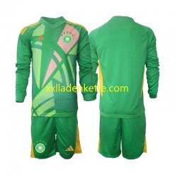 Fußballtrikot Deutschland Torwart Kinder Ausweich 2024-2025 Langarm
