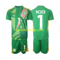 Fußballtrikot Deutschland Manuel Neuer 1 Torwart Kinder Ausweich 2024-2025 Kurzarm