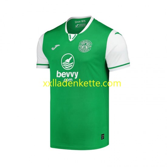 Fußballtrikot Hibernian Herren Heim 2024-2025 Kurzarm