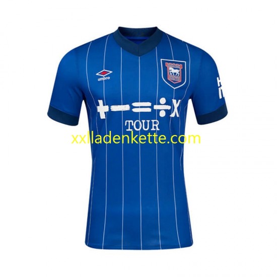 Fußballtrikot Ipswich Town Herren Heim 2024-2025 Kurzarm