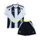 Fußballtrikot Juventus Turin Kinder Heim 2024-2025 Langarm