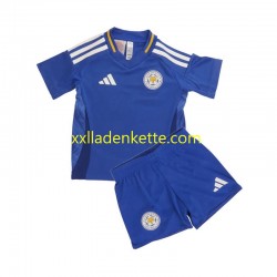Fußballtrikot Leicester City Kinder Heim 2024-2025 Kurzarm