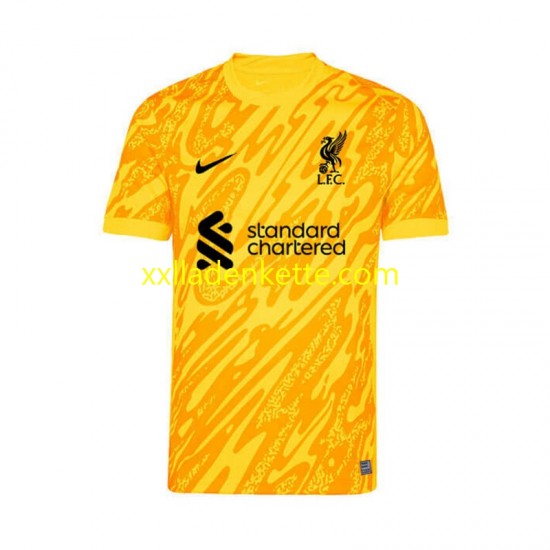 Fußballtrikot Liverpool Torwart Herren Viertes 2024-2025 Kurzarm