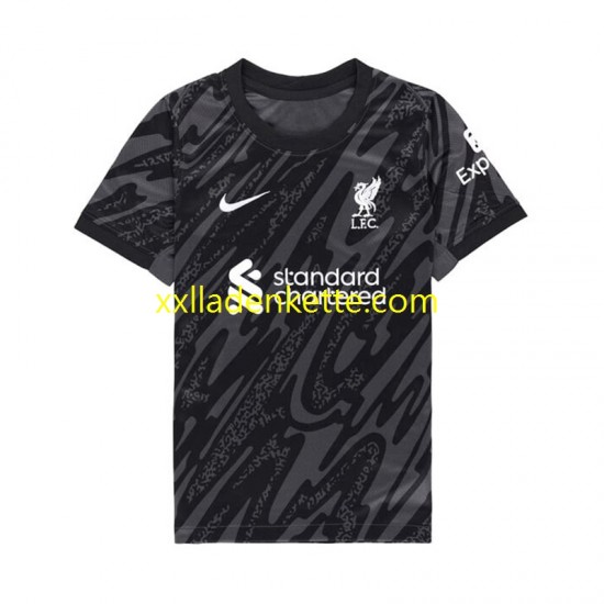 Fußballtrikot Liverpool Torwart Herren Heim 2024-2025 Kurzarm