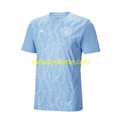 Fußballtrikot Manchester City Pre-Match Herren Heim 2024-2025 Kurzarm