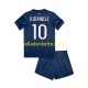 Fußballtrikot Paris Saint-Germain Ousmane Dembele 10 Kinder Heim 2024-2025 Kurzarm