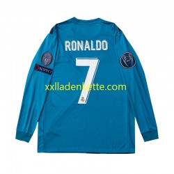Fußballtrikot Real Madrid Cristiano Ronaldo 7 2017 Retro Herren Ausweich Langarm