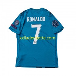 Fußballtrikot Real Madrid Cristiano Ronaldo 7 2017 Retro Herren Ausweich Kurzarm