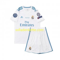 Fußballtrikot Real Madrid 2017 Retro Kinder Heim Kurzarm