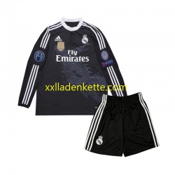 Fußballtrikot Real Madrid 2014 Retro Kinder Ausweich Langarm