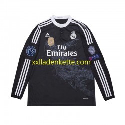 Fußballtrikot Real Madrid 2014 Retro Herren Ausweich Langarm
