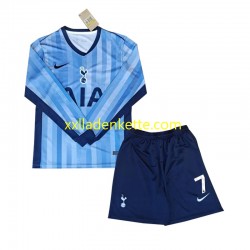 Fußballtrikot Tottenham Spurs Son 7 Kinder Auswärts 2024-2025 Langarm