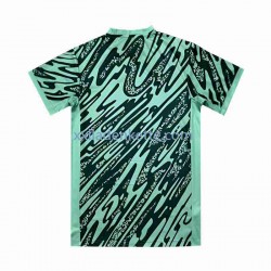 Fußballtrikot Brasilien Torwart Herren Ausweich 2024 Kurzarm