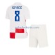 Fußballtrikot Kroatien Mateo Kovacic 8 Kinder Heim Euro 2024 Kurzarm