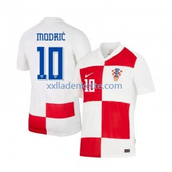 Fußballtrikot Kroatien Modrić 10 Herren Heim Euro 2024 Kurzarm