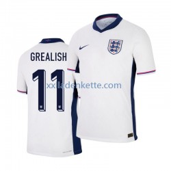 Fußballtrikot England Jack Grealish 11 Herren Heim Euro 2024 Kurzarm