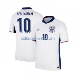 Fußballtrikot England Jude Bellingham 10 Herren Heim Euro 2024 Kurzarm