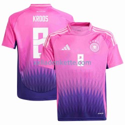 Fußballtrikot Deutschland Toni Kroos Herren Auswärts Euro 2024 Kurzarm