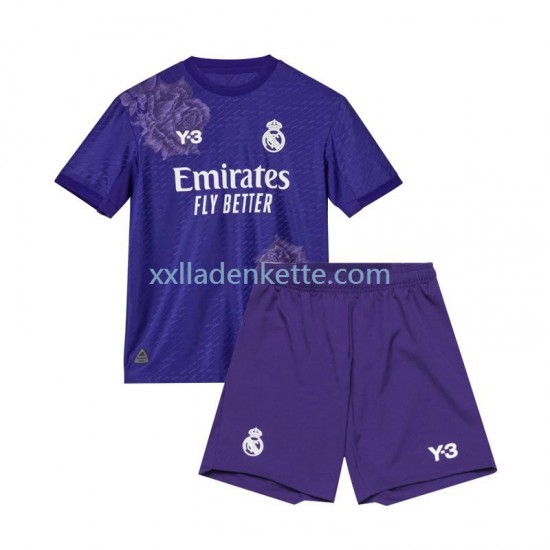 Fußballtrikot Real Madrid Kinder Viertes 2023-2024 Kurzarm
