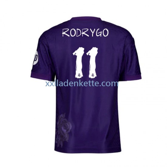 Fußballtrikot Real Madrid RODRYGO 11 Y-3 Herren Viertes 2023-2024 Kurzarm