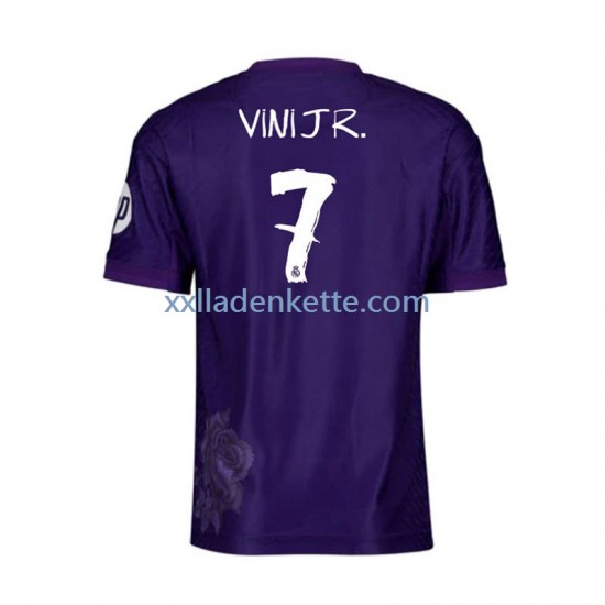 Fußballtrikot Real Madrid Vinicius Junior 7 Y-3 Herren Viertes 2023-2024 Kurzarm