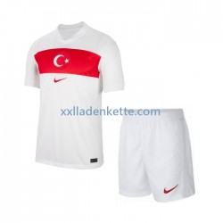 Fußballtrikot Türkei Kinder Heim Euro 2024 Kurzarm