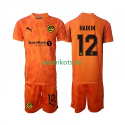 Fußballtrikot FK Bodø/Glimt Nikita Haikin 12 Torwart Kinder Auswärts 2025 Kurzarm