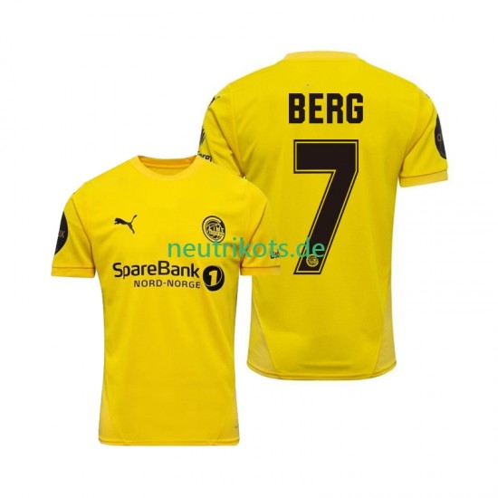 Fußballtrikot FK Bodø/Glimt Patrick Berg 7 Herren Heim 2025 Kurzarm