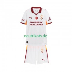 Fußballtrikot Galatasaray Kinder Auswärts 2025-2026 Kurzarm