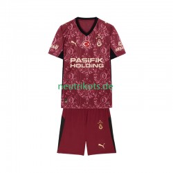 Fußballtrikot Galatasaray Kinder Ausweich 2025-2026 Kurzarm