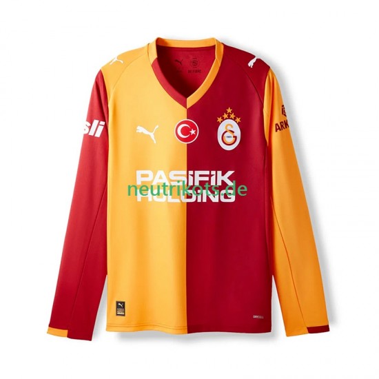 Fußballtrikot Galatasaray Herren Heim 2025-2026 Langarm