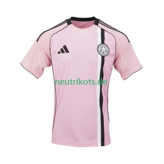 Fußballtrikot Leicester City Herren Ausweich 2025-2026 Kurzarm