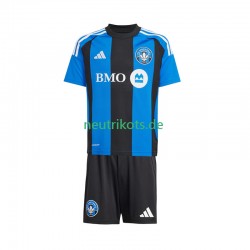 Fußballtrikot CF Montréal Kinder Heim 2025 Kurzarm