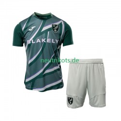 Fußballtrikot Norwich City Kinder Auswärts 2025-2026 Kurzarm