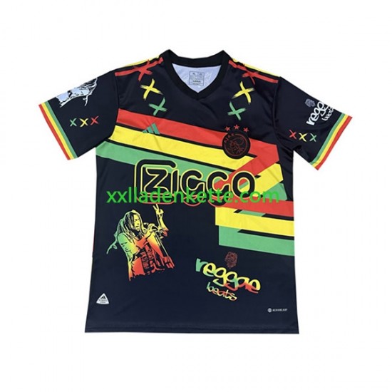 Fußballtrikot Ajax Amsterdam Bob Marley Herren Heim 2023-2024 Kurzarm