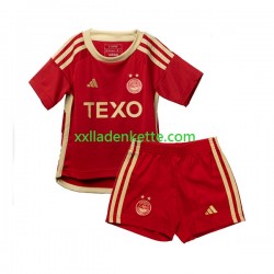 Fußballtrikot Aberdeen Kinder Heim 2023-2024 Kurzarm