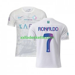 Fußballtrikot Al-Nassr Ronaldo 7 Herren Ausweich 2023-2024 Kurzarm