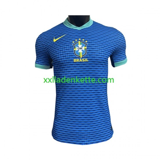 Fußballtrikot Brasilien Herren Auswärts 2023-2024 Kurzarm