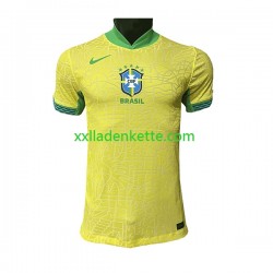 Fußballtrikot Brasilien Herren Heim 2023-2024 Kurzarm