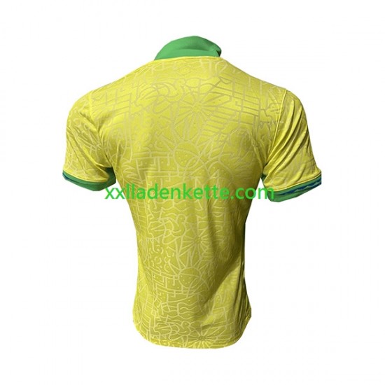 Fußballtrikot Brasilien Herren Heim 2023-2024 Kurzarm