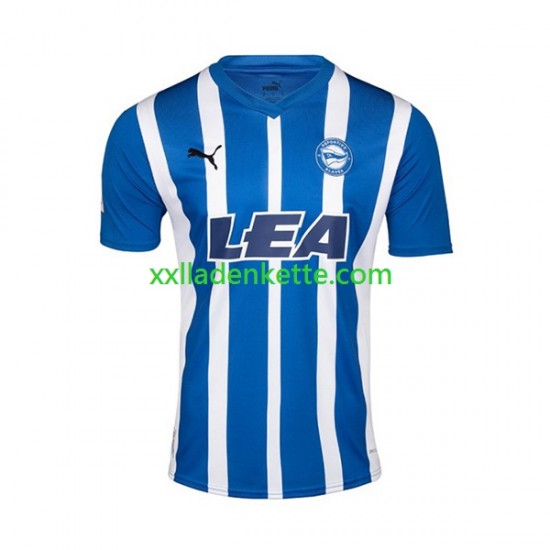 Fußballtrikot Deportivo Alaves Herren Heim 2023-2024 Kurzarm